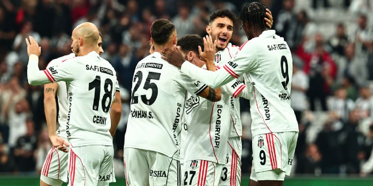 Beşiktaş derbi öncesi moral depoladı: Kartal 3 puanı 3 golle aldı