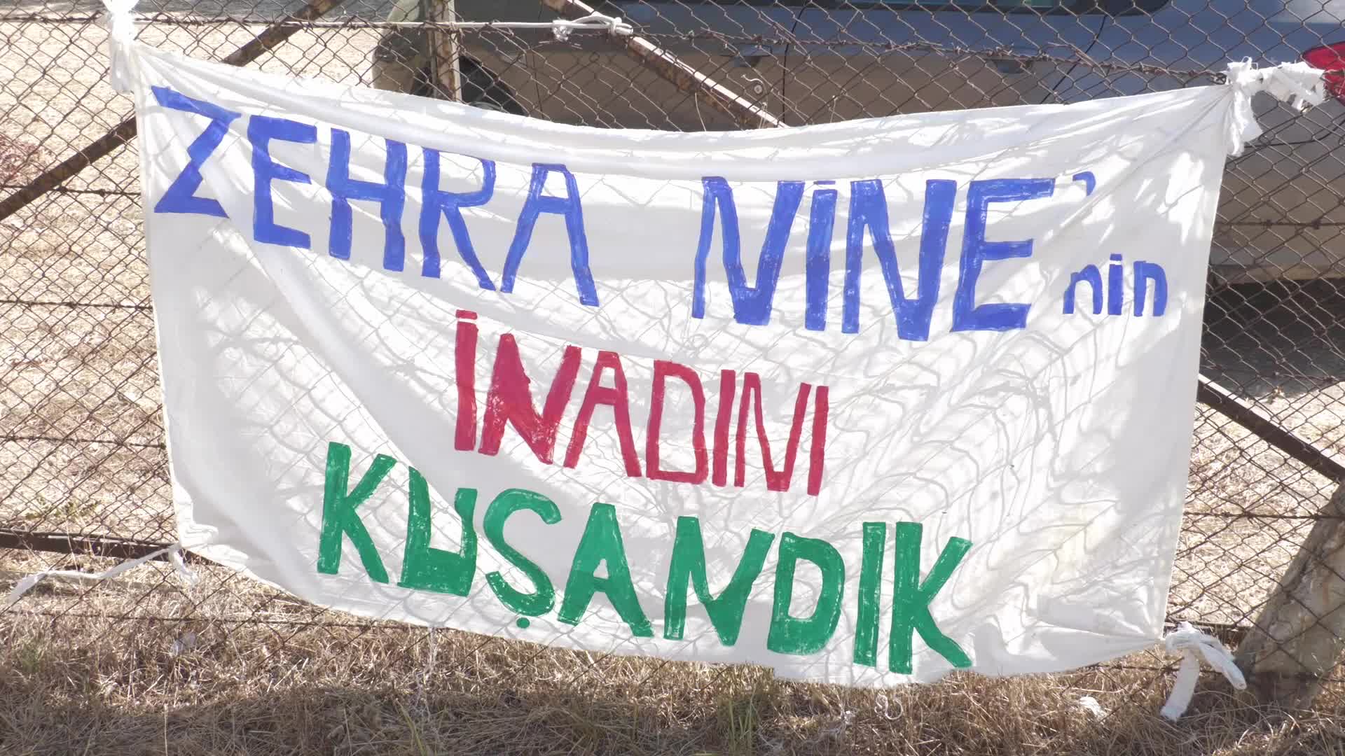 İkizköylüler "Zehra Nine'nin inadını kuşandı"