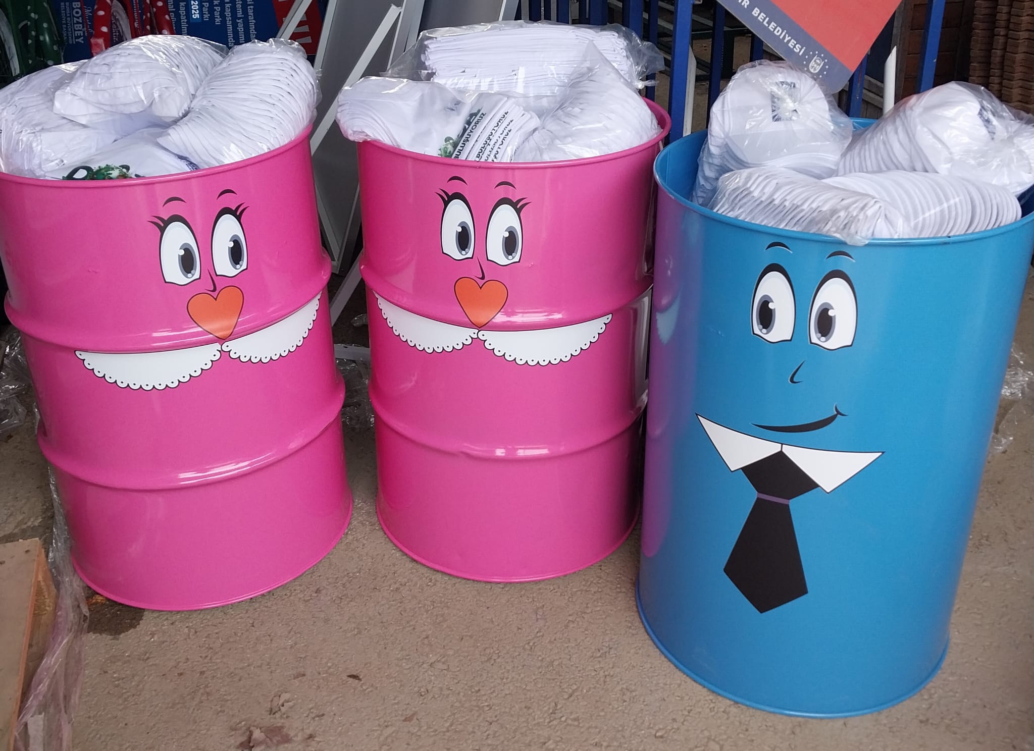 Bursa’da atıklar sanata dönüştü, Marmara Denizi için farkındalık oluşturuldu