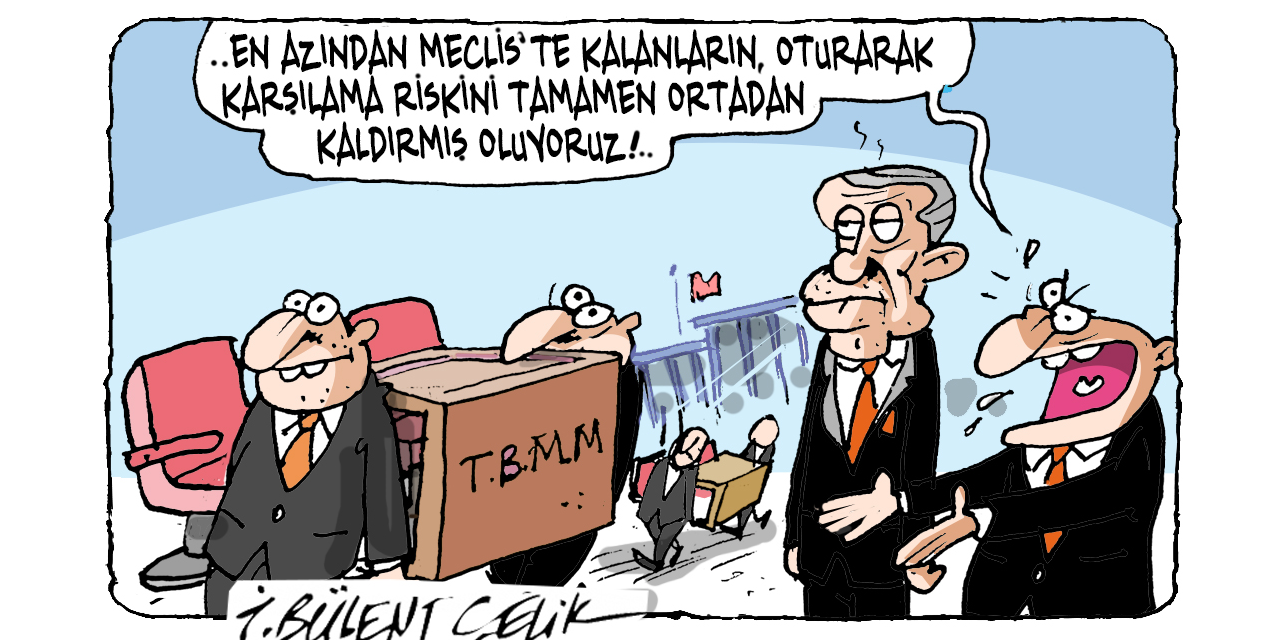 İ. Bülent Çelik'in 1 Ekim 2025 tarihli karikatürü