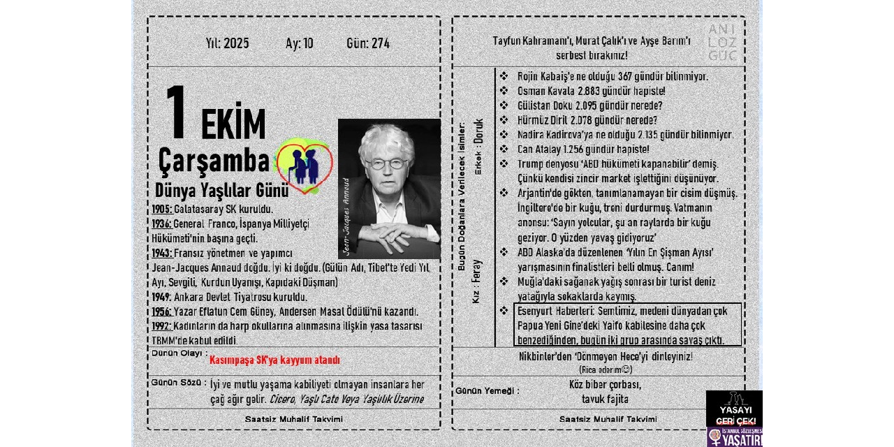 Dünya Yaşlılar Günü