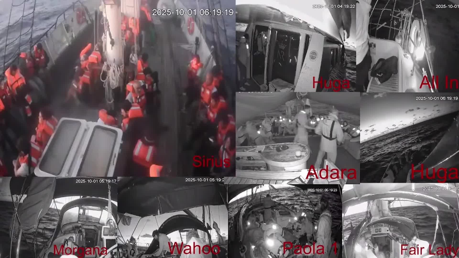 Sumud Filosu’ndaki gemide İsrail tehdidine karşı güvenlik pozisyonu