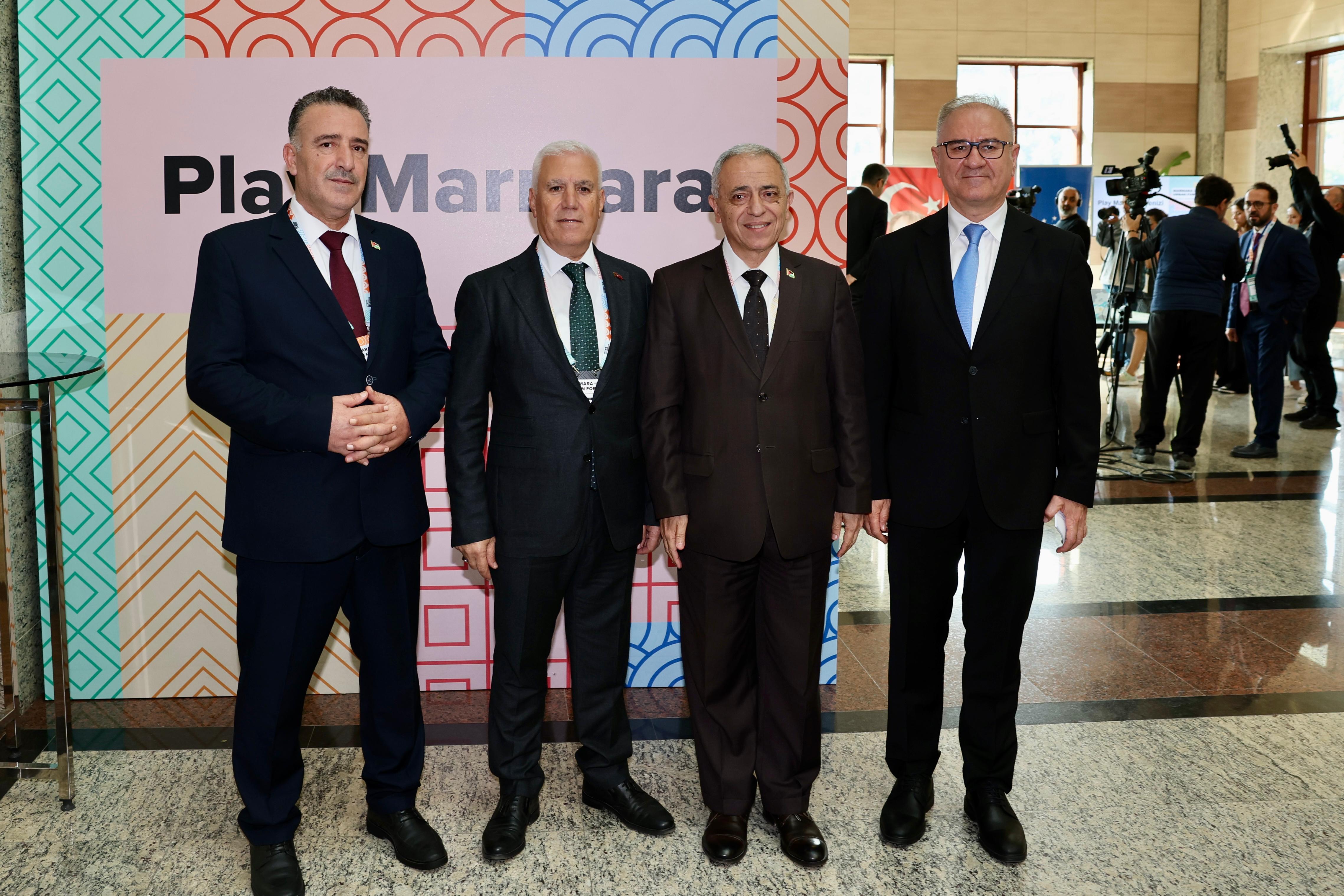 "Filistin'in belediye başkanlarından Başkan Bozbey'e teşekkür"