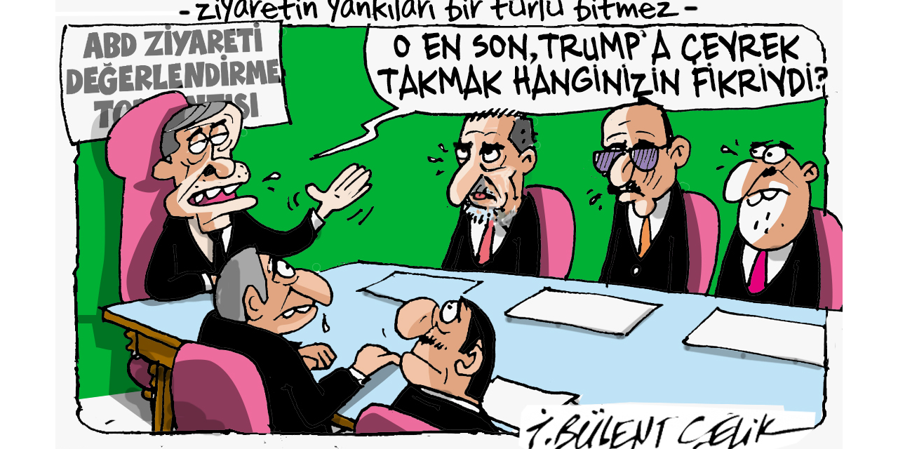İ. Bülent Çelik'in 2 Ekim 2025 tarihli karikatürü