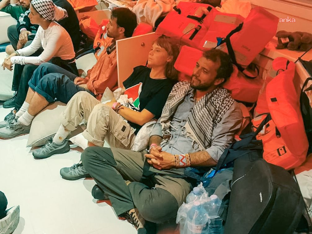 İsrail Dışişleri Bakanlığı'ndan alıkoyduğu aktivistlerle ilgili açıklama