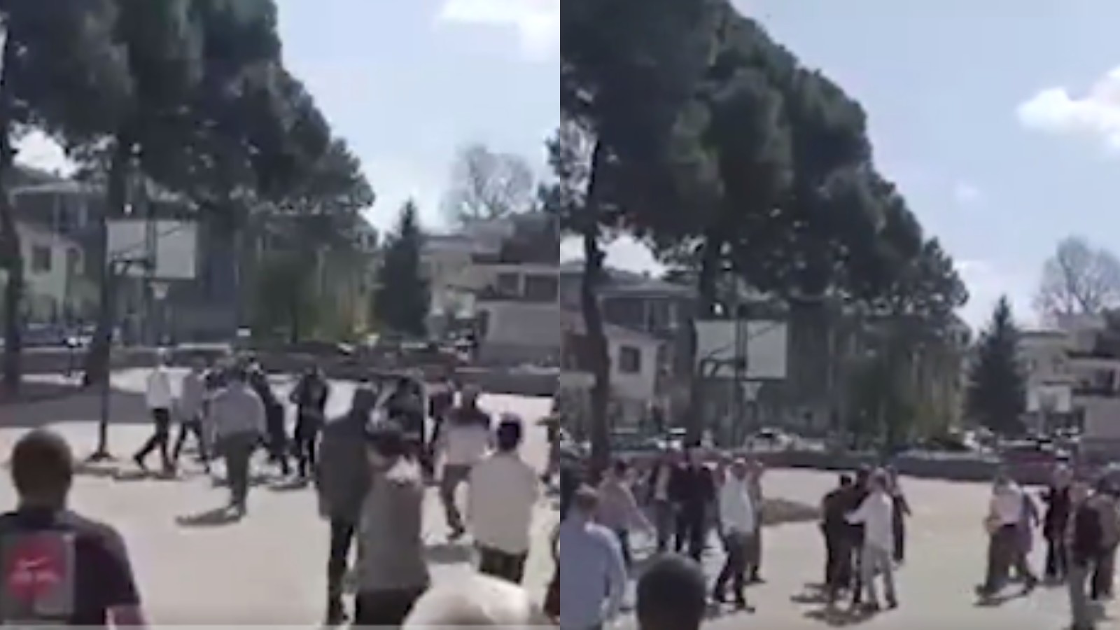 Düzce'de muhtar adayı yakınları birbirine girdi: Polis, biber gazı kullanarak kavgayı ayırdı