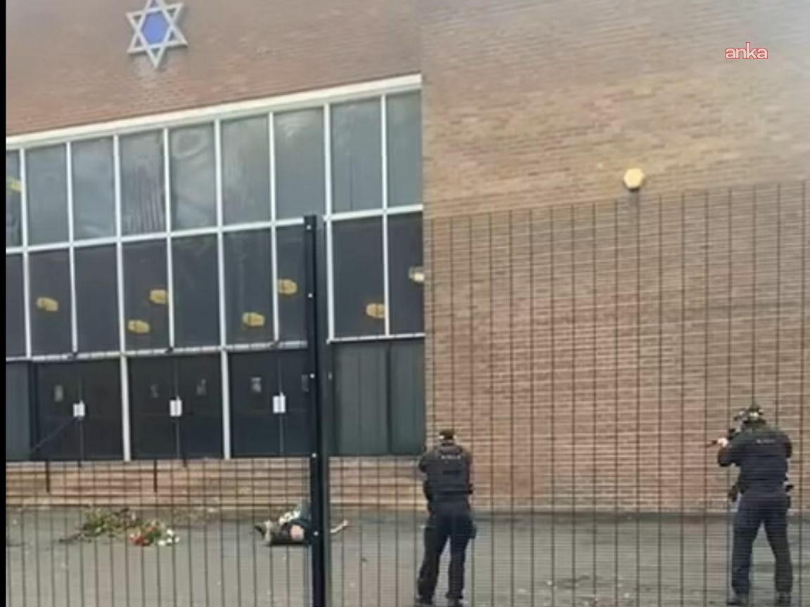 İngiltere'de sinagog önünde saldırı: 2 ölü, 2 yaralı