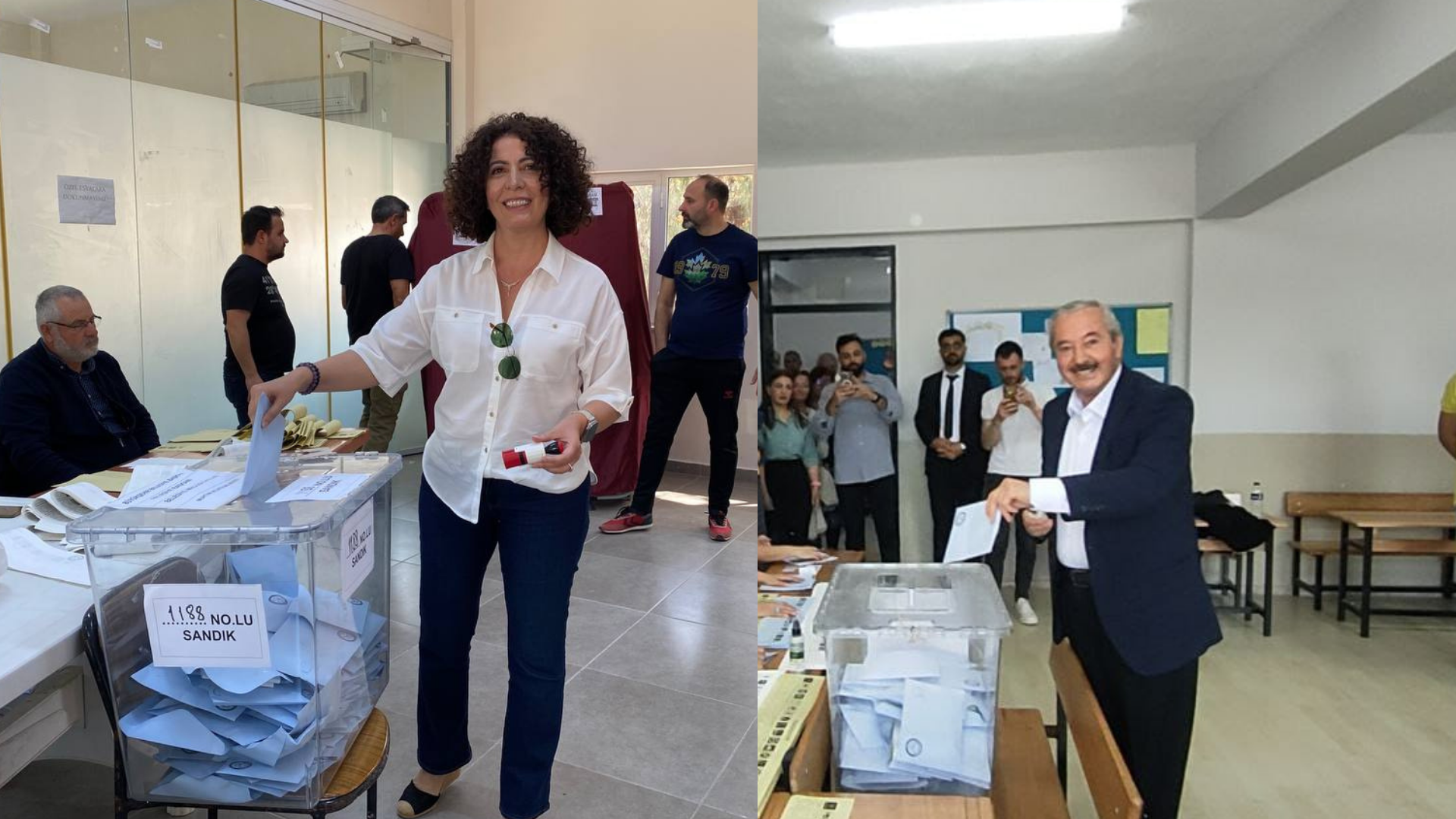 DEM Parti İzmir Büyükşehir adayları oylarını kullandı