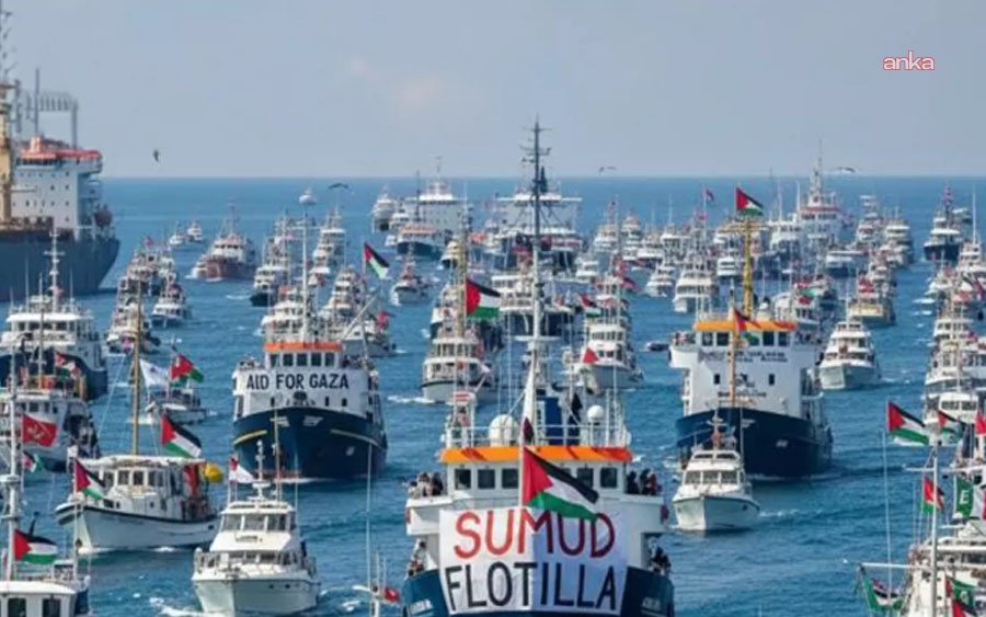 İsrail Dışişleri Bakanlığı'ndan Sumud Filosu açıklaması: "Bu provokasyonun son bir gemisi uzakta duruyor"