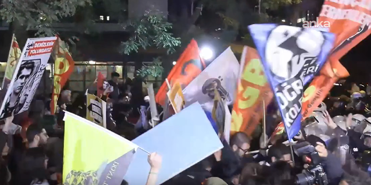 Ankara'da Filistin'e destek eylemine polisten sert müdahale: Çok sayıda kişi gözaltında