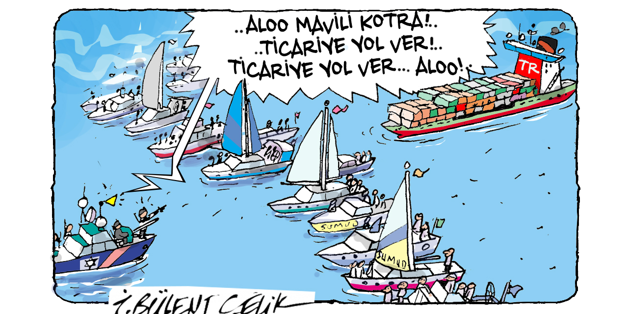 İ. Bülent Çelik'in 3 Ekim 2025 tarihli karikatürü