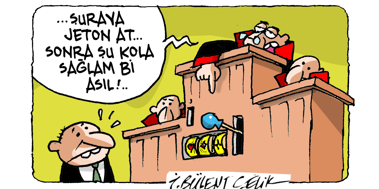 İ. Bülent Çelik'in 4 Ekim 2025 tarihli karikatürü