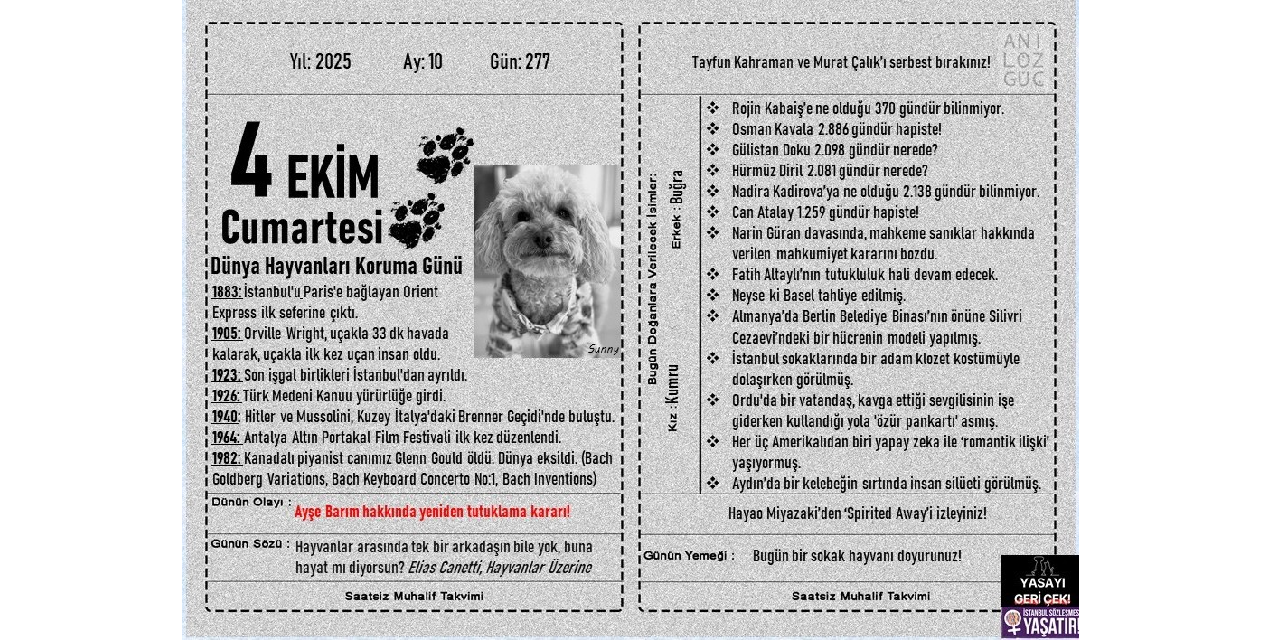 Dünya Hayvanları Koruma Günü