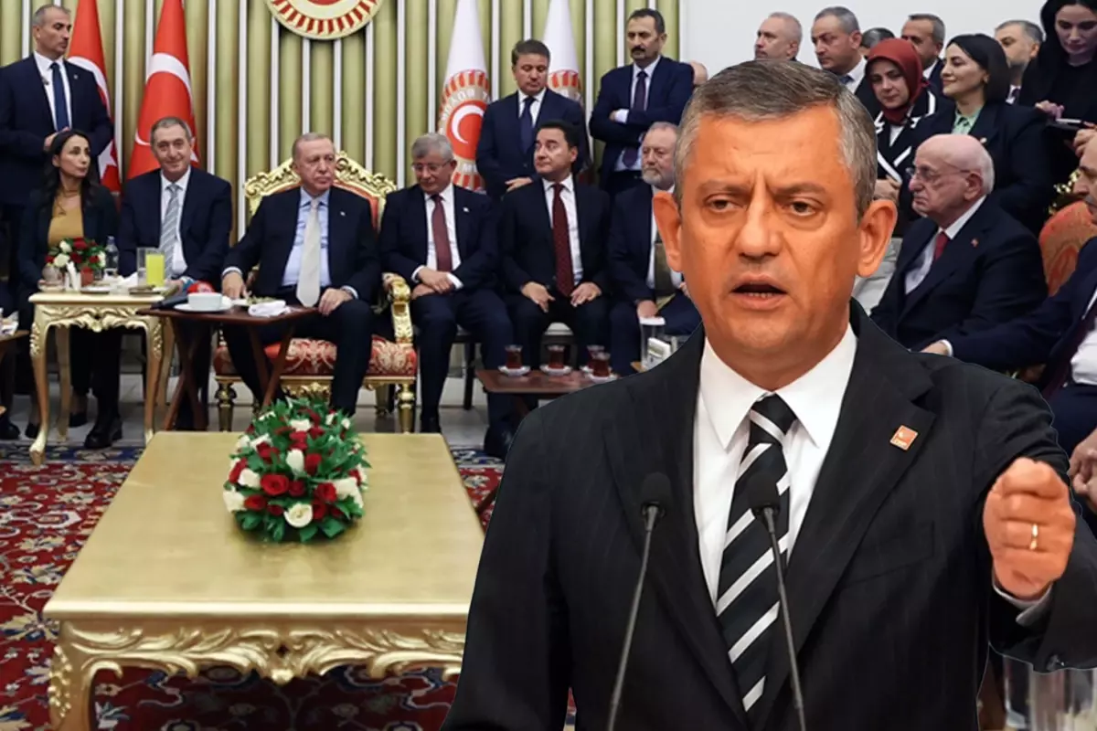 Özgür Özel'den resepsiyon fotoğraflarına yorum: Kimse aldanmasın çoğunluk bizimledir