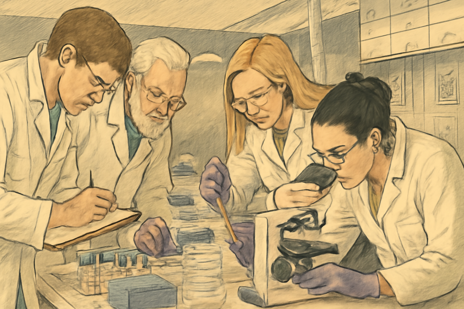 En Tepedeki Bilim İnsanları