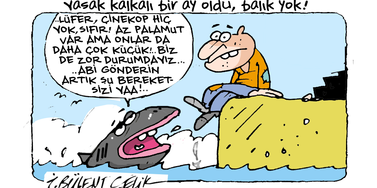 İ. Bülent Çelik'in 6 Ekim 2025 tarihli karikatürü