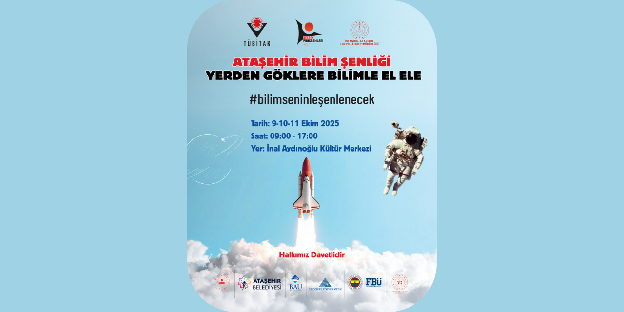 Ataşehir bilim şenliği başlıyor