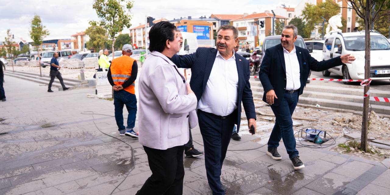 Gölbaşı'nda Ankara Caddesi'nde trafik sorununa köklü çözüm