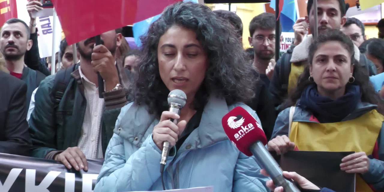 İzmir emek güçleri Filistin için sokakta: 'Soykırım devam ediyor'