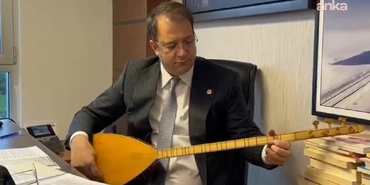 CHP’li İnan Akgün Alp, Taşdere'nin yol sorununu türküye döktü!