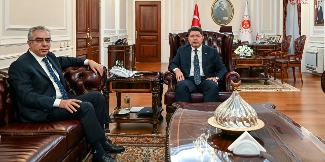 Bakan Tunç, Mehmet Uçum ile kritik görüşme gerçekleştirdi