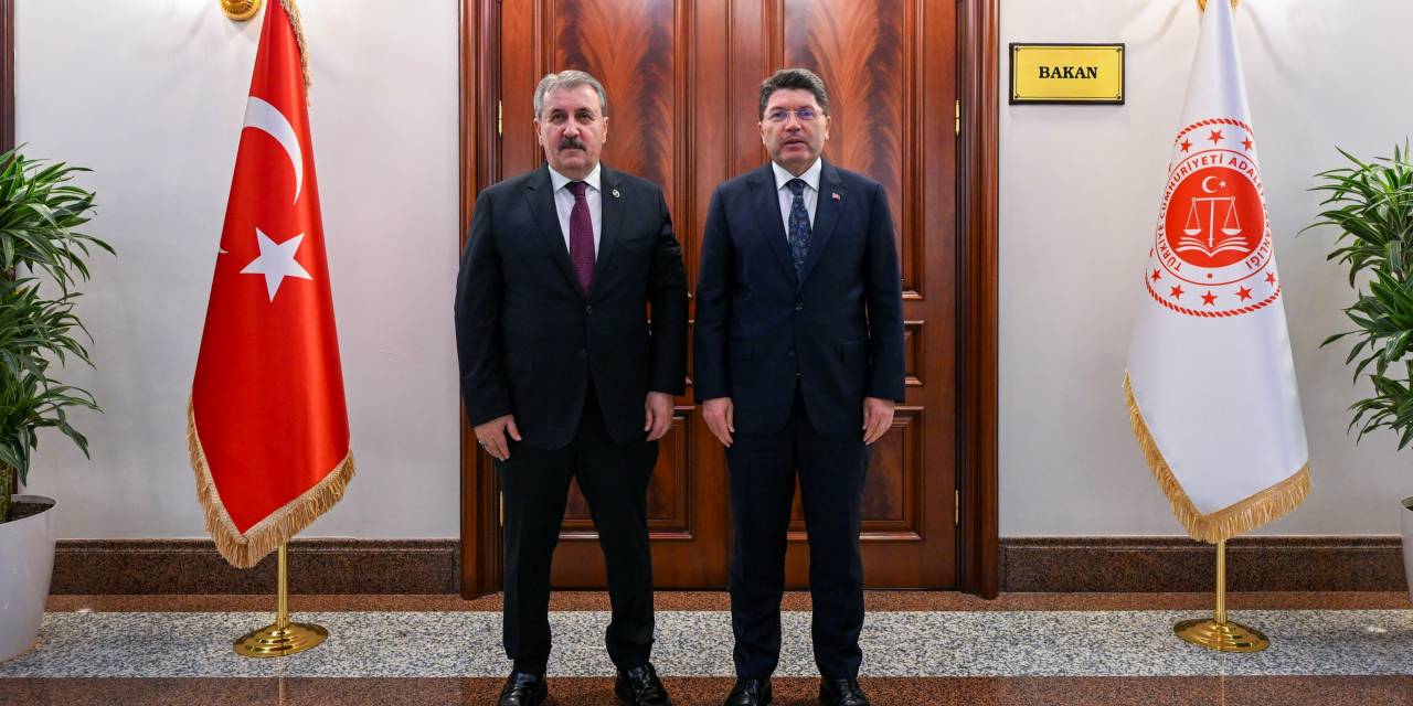 Destici, Adalet Bakanı Tunç'u ziyaret etti