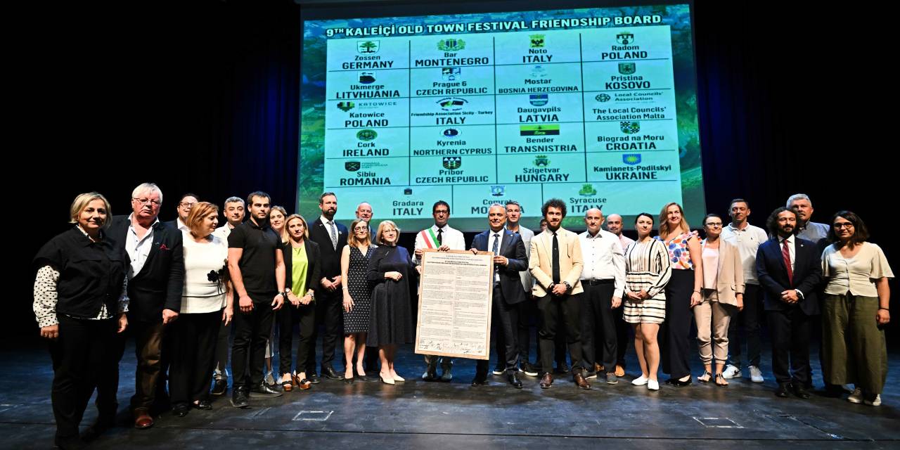 Kaleiçi'de uluslararası kültür buluşması