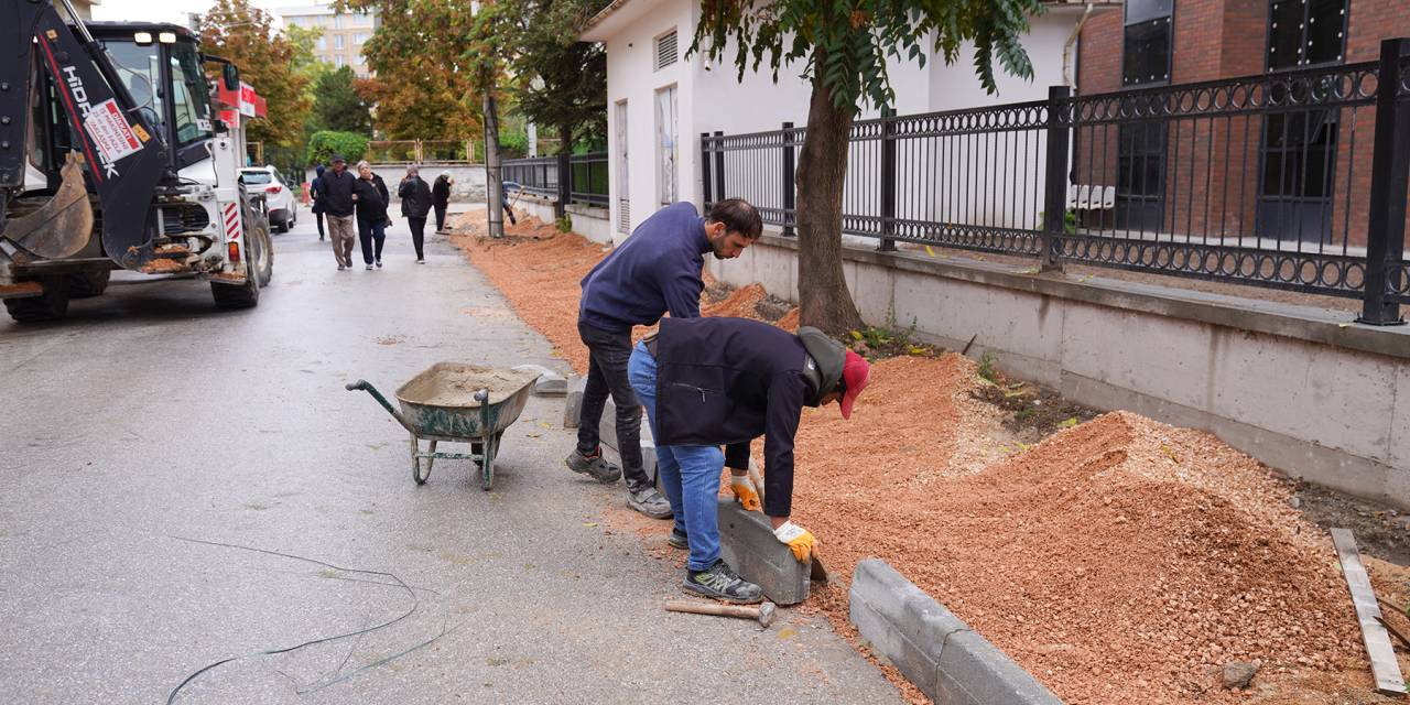 Tepebaşı'nda altyapı çalışmalarına büyük hız