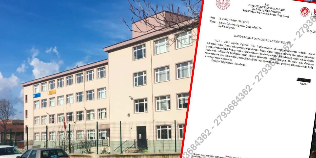 Kız Anadolu İmam Hatip Lisesi’nde tepki çeken yasak