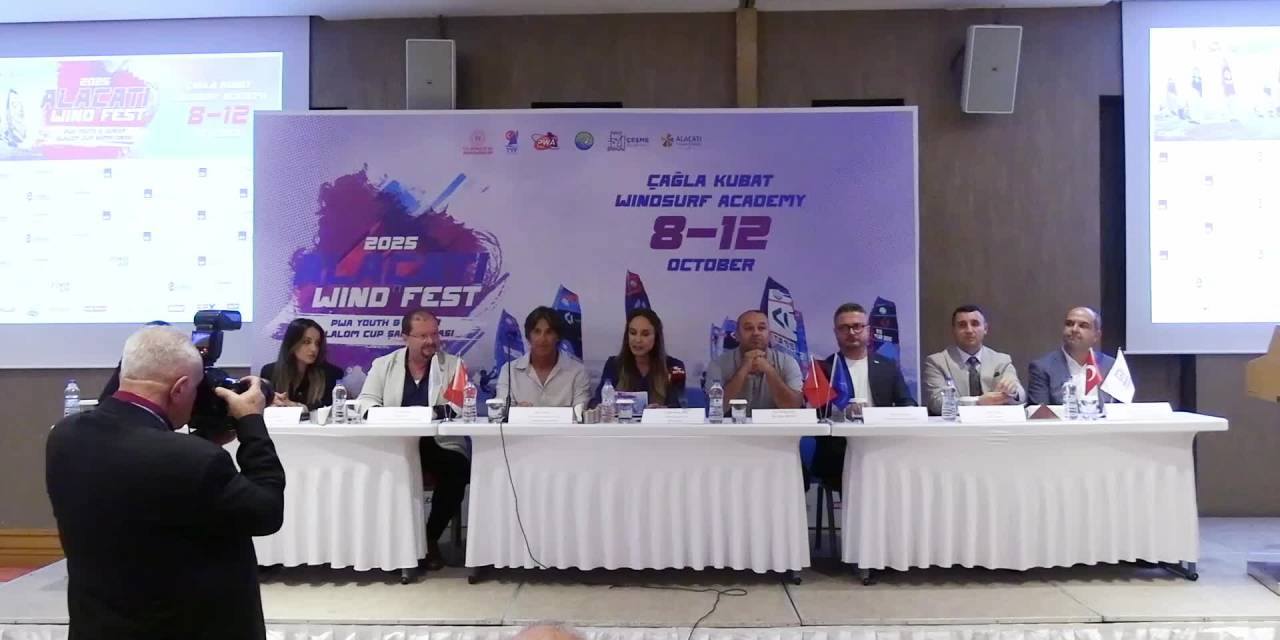 Alaçatı Windfest 2025'te spor dolu bir heyecan başlıyor