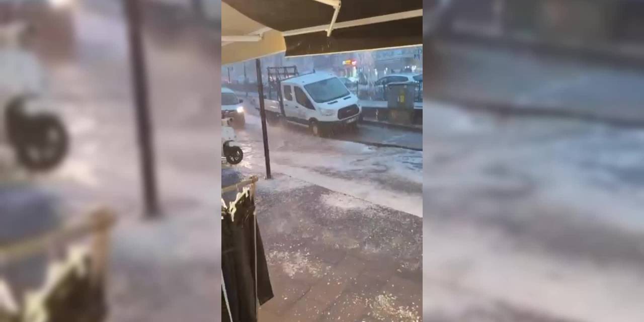 Karadeniz Ereğli'de dolu ve sağanak felaket yarattı