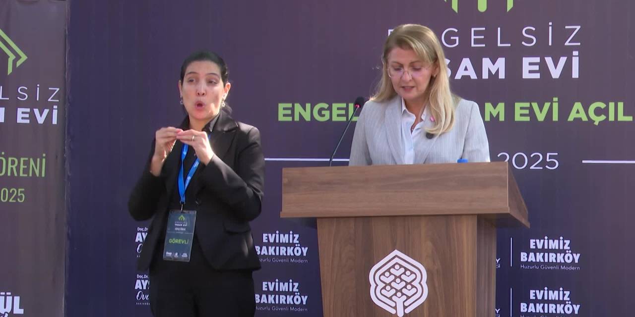 Bakırköy'de engelli bireyler için yeni bir yaşam alanı