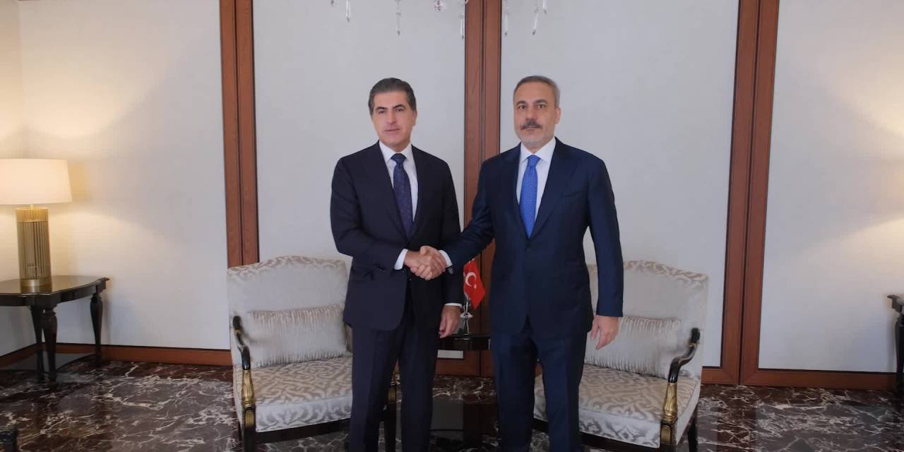 Bakan Fidan, Barzani ile Ankara'da buluştu