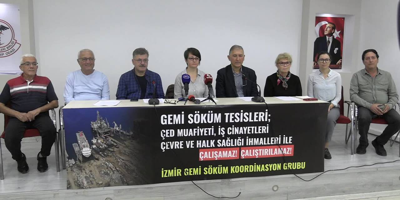 Aliağa’daki Gemilerin Sökümü çevre ve halk sağlığı sorunlarıyla gündemde