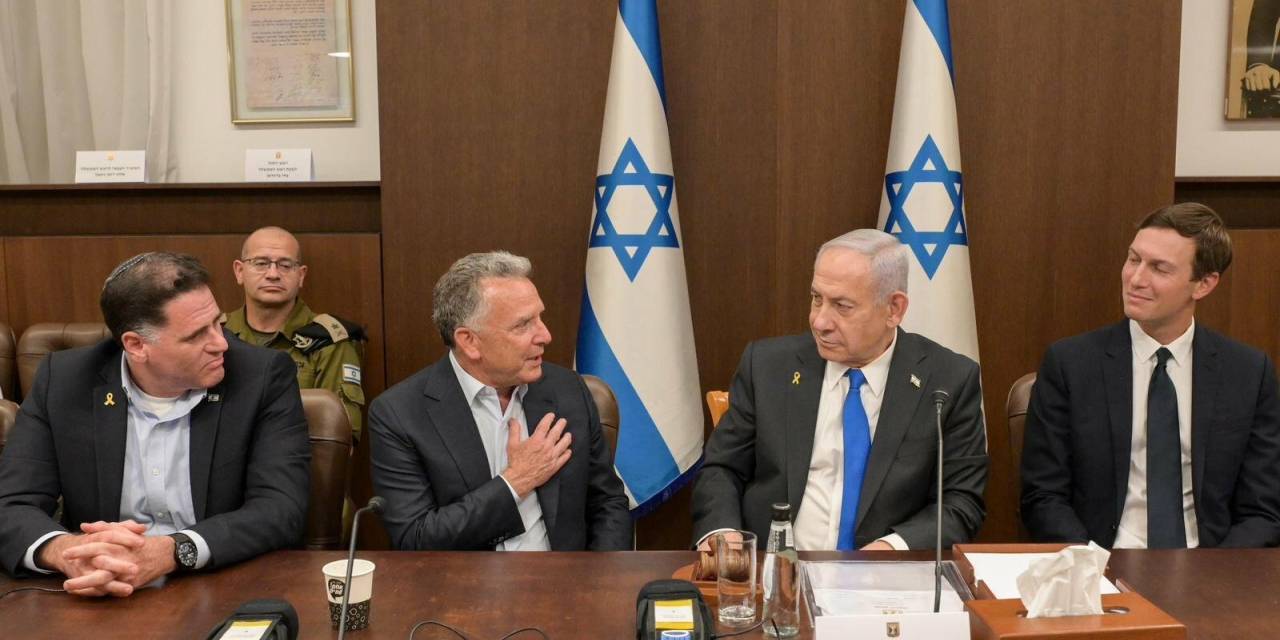 Netanyahu, Witkoff ve Kushner'in kabine toplantısındaki anları paylaşıldı