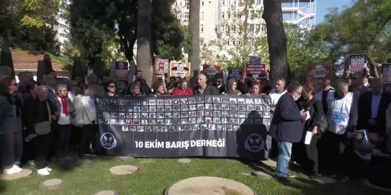 10 Ekim katliamında anma etkinliği: “Korkmuyoruz, vazgeçmeyeceğiz”