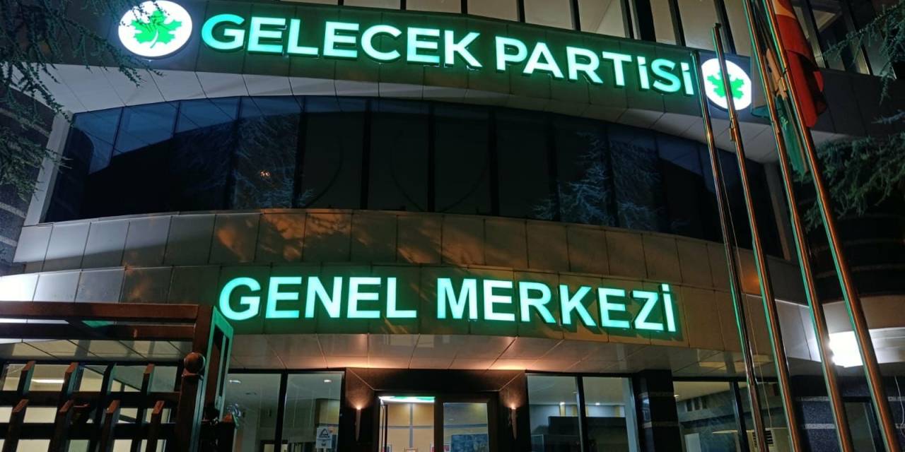 Gelecek Partisi yeni merkezine taşınıyor
