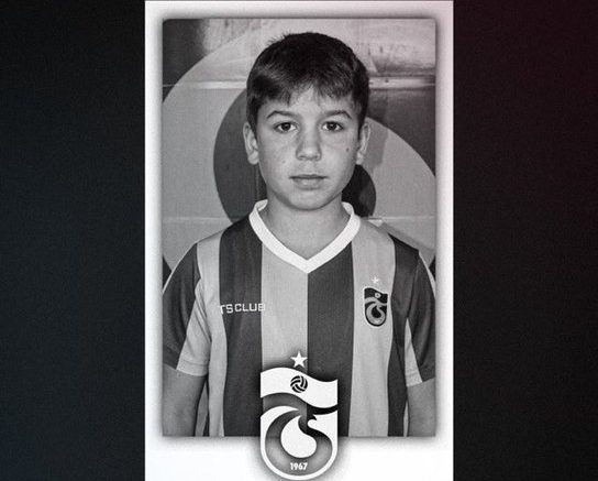 Trabzonspor'un U11 takımı futbolcusu vefat etti, Fenerbahçe başsağlığı mesajı yayınladı