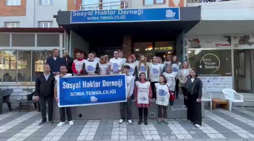 10 Ekim katliamı mağdurları Soma'da anıldı