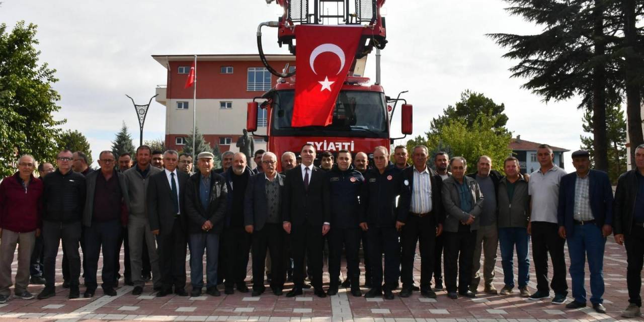 Beylikova'ya 16 milyon TL'lik itfaiye yatırımı