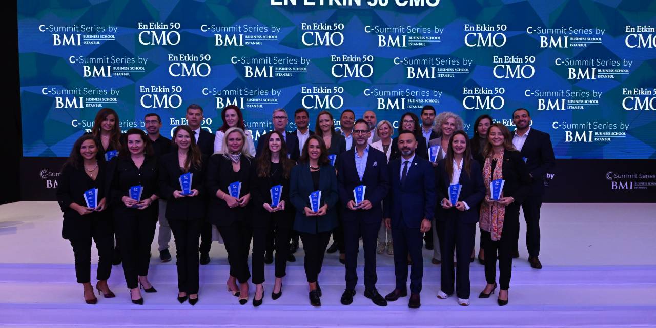 Türkiye’nin en etkili Pazarlama liderleri ödüllerini aldı