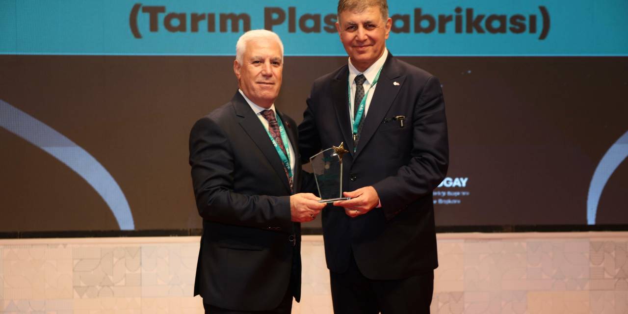 Bursa'nın damla sulama boru tesisine önemli çevre ödülü