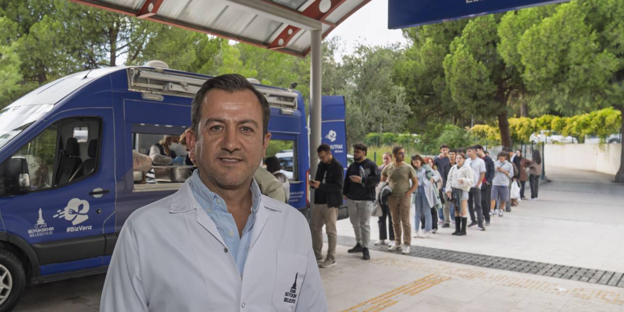 Ücretsiz yemek hizmeti İzmir'in üniversitelerinde devam ediyor