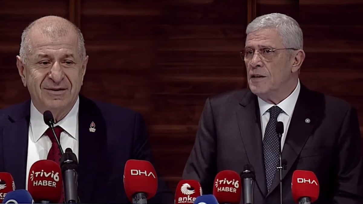 Ümit Özdağ ve Müsavat Dervişoğlu’ndan dikkat çeken buluşma: Yeni ittifakın sloganını açıkladı