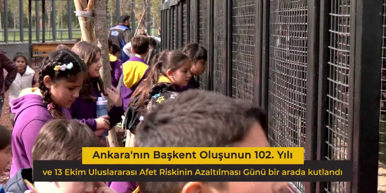 Ankara'nın Başkent oluşu ve Afet riskini azaltma Günü ele alındı