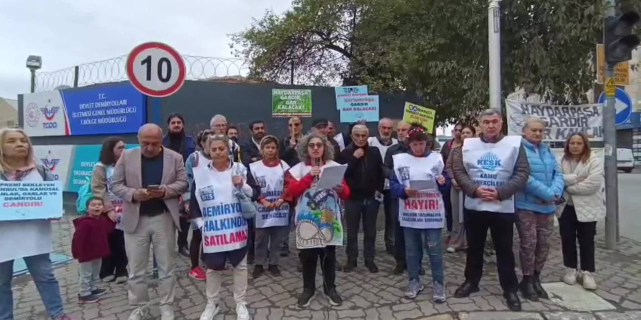 Haydarpaşa Garı'nda 717. gün eylemi: Kamusal alanın gasbı tepkisi