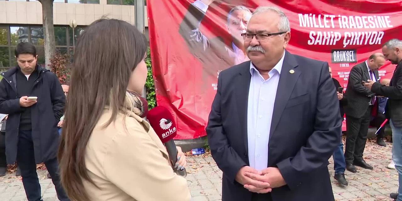 CHP'nin Brüksel'deki mitingi: Bülbül, Özgürlükleri ve hukuku inşa edeceğiz