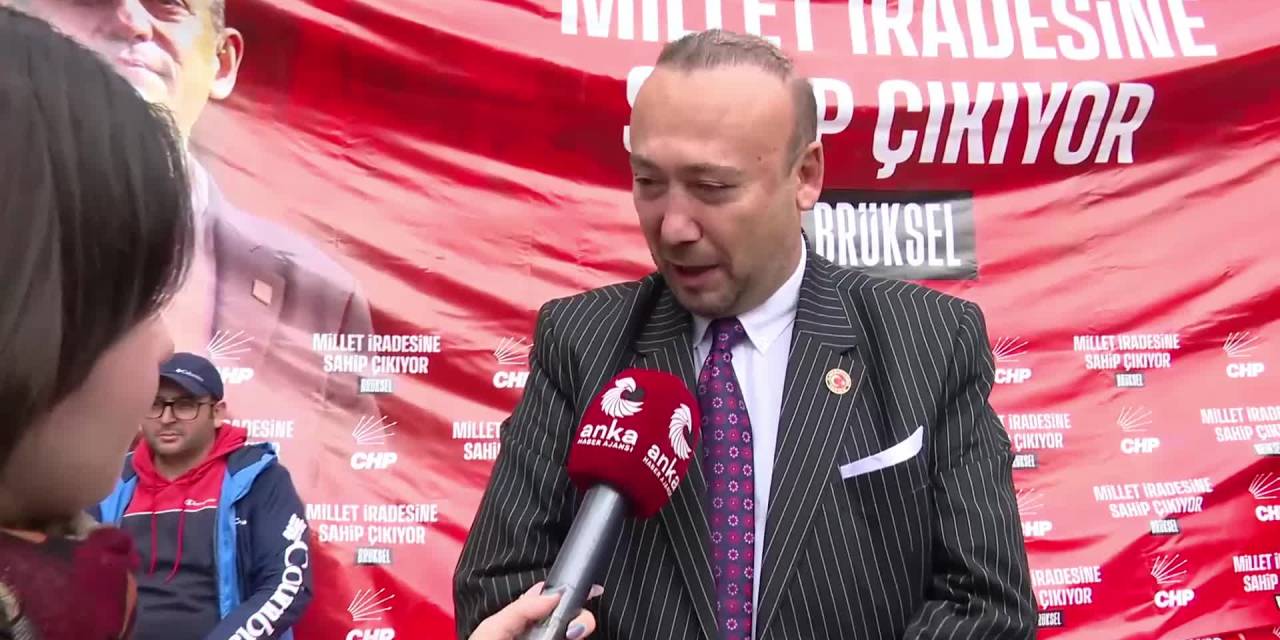 CHP'nin Brüksel'deki mitingi: Yalım, Genel Başkan sorunları dile getirecek