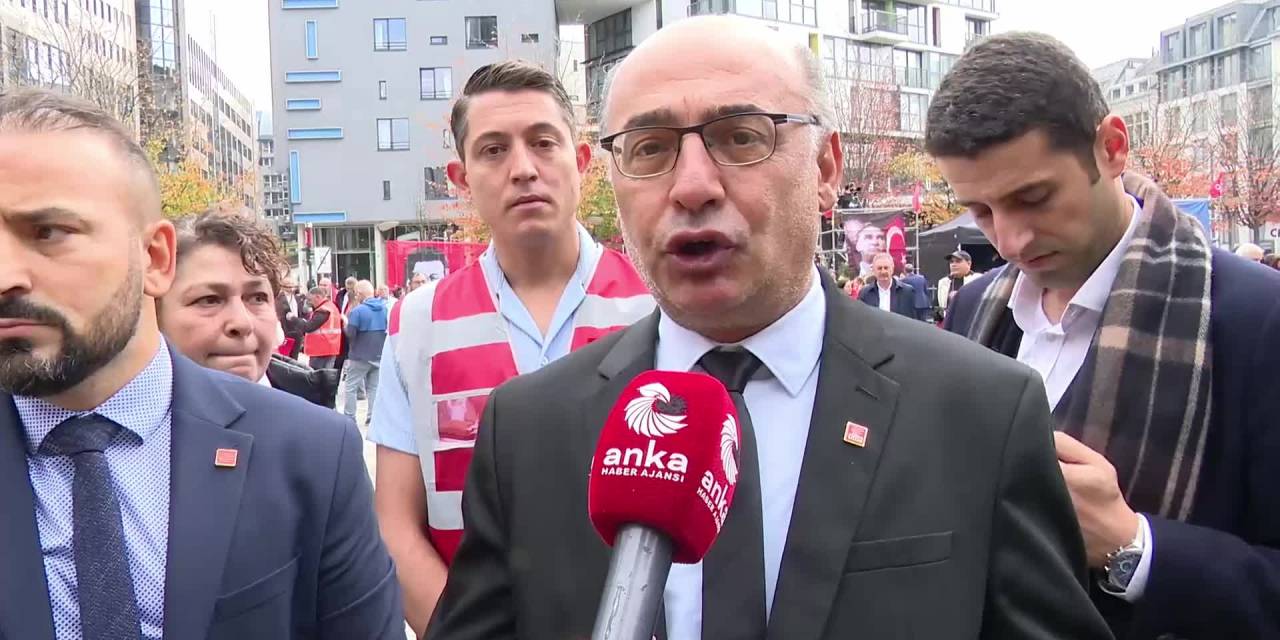 CHP'nin Brüksel Mitinginde memleket vurgusu