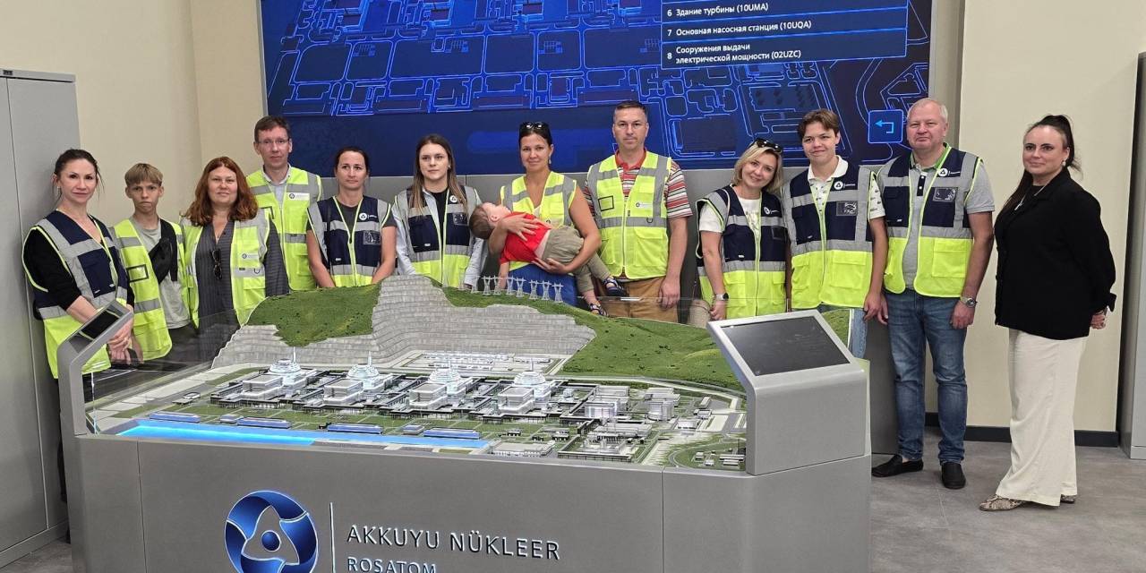 Akkuyu'da Rusya'nın enerji işbirliği ziyareti